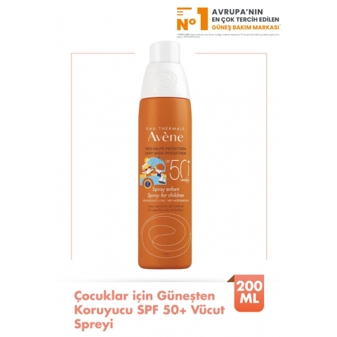 Avene Spray Enfant Spf 50 200 ml Avene Spray Enfant Spf 50 200 ml